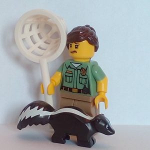 Lego® Minifigs, Collectible Minifigure Series 15 Minifigure Animal Control Woman with Skunk