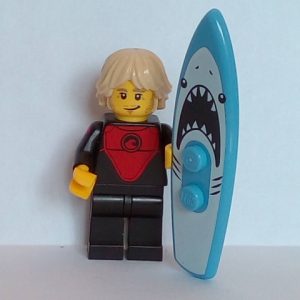 Lego Series 17 Surfer Minifigure