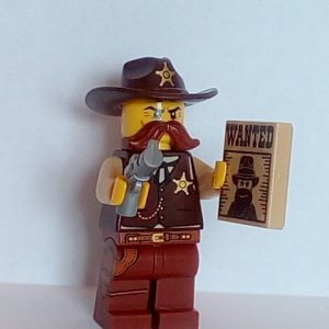 Lego Series 13 Sheriff Minifigure