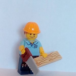 Lego Series 13 carpenter Minifigure