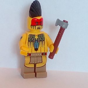 Lego Series 10 Minifigure Tomahawk Warrior